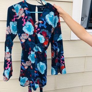 Asuwish romper cute floral